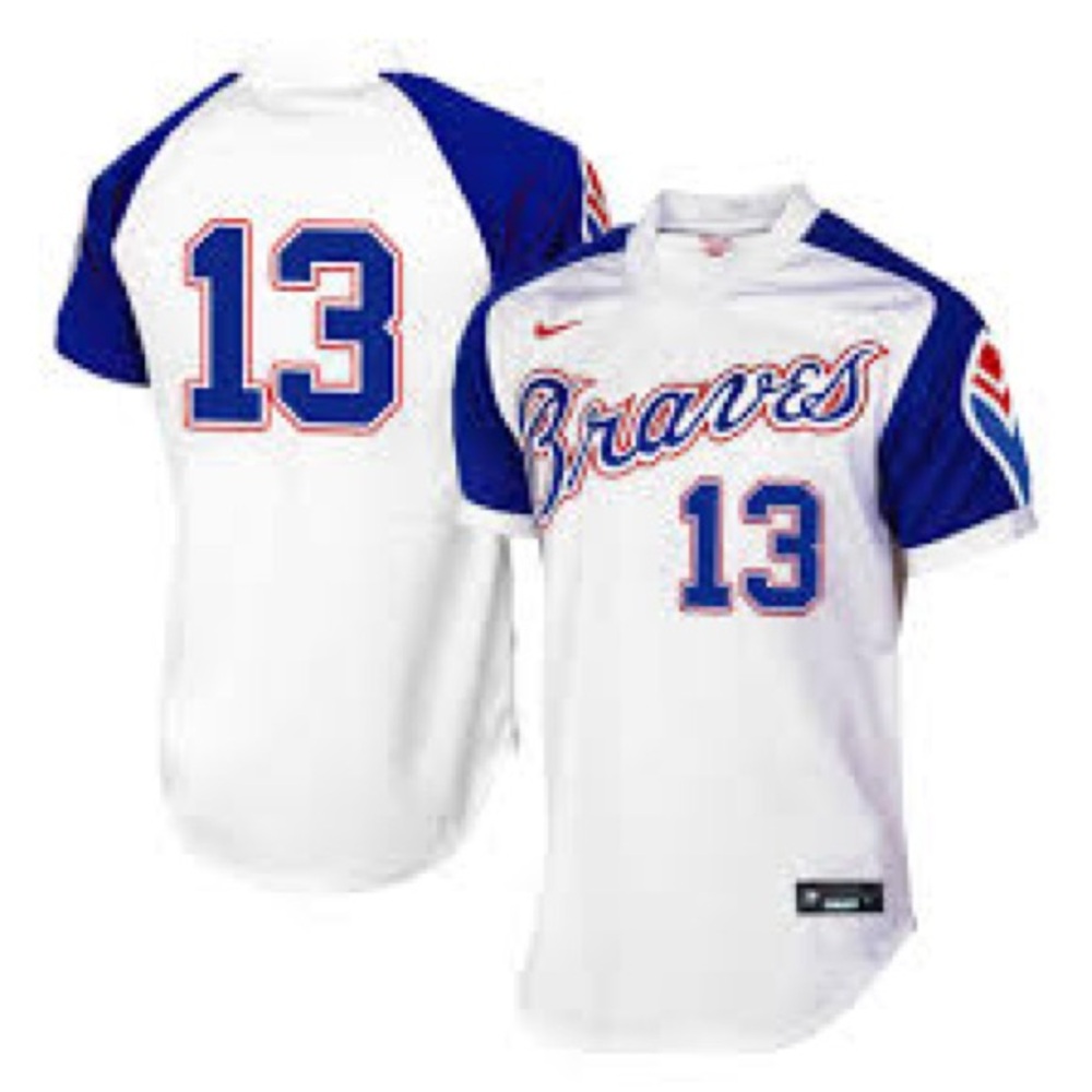 Atlanta Braves  Authentic Majestic Acuna Cooperstown Jersey Mens Size XXXL